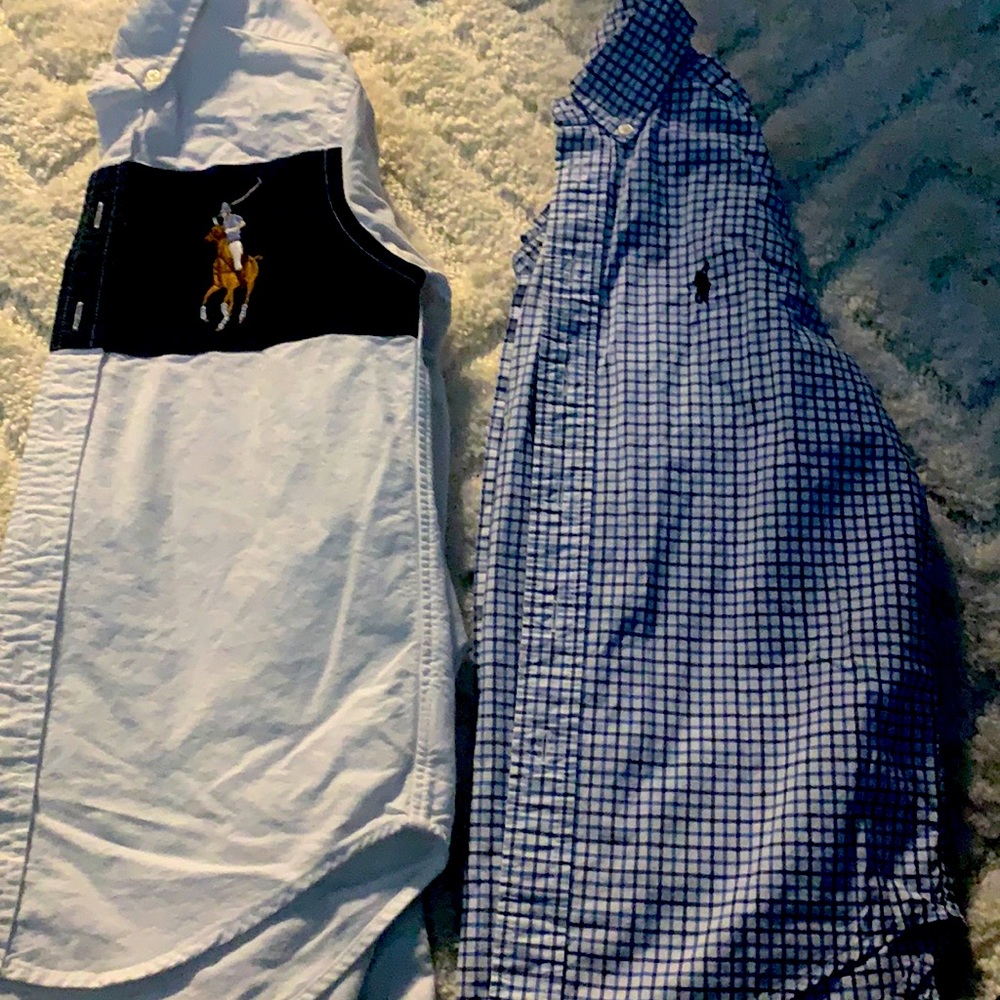 Polo button down shirts